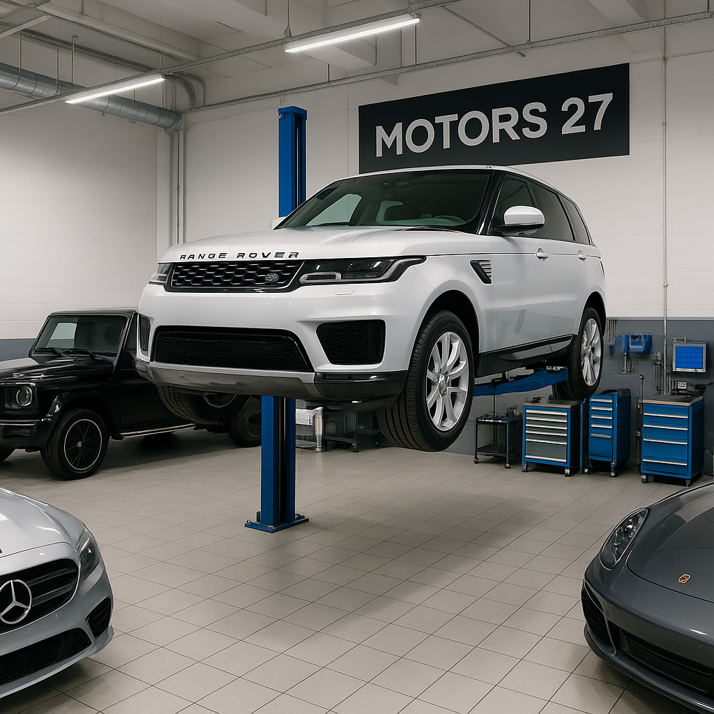 Современная мастерская Motors 27